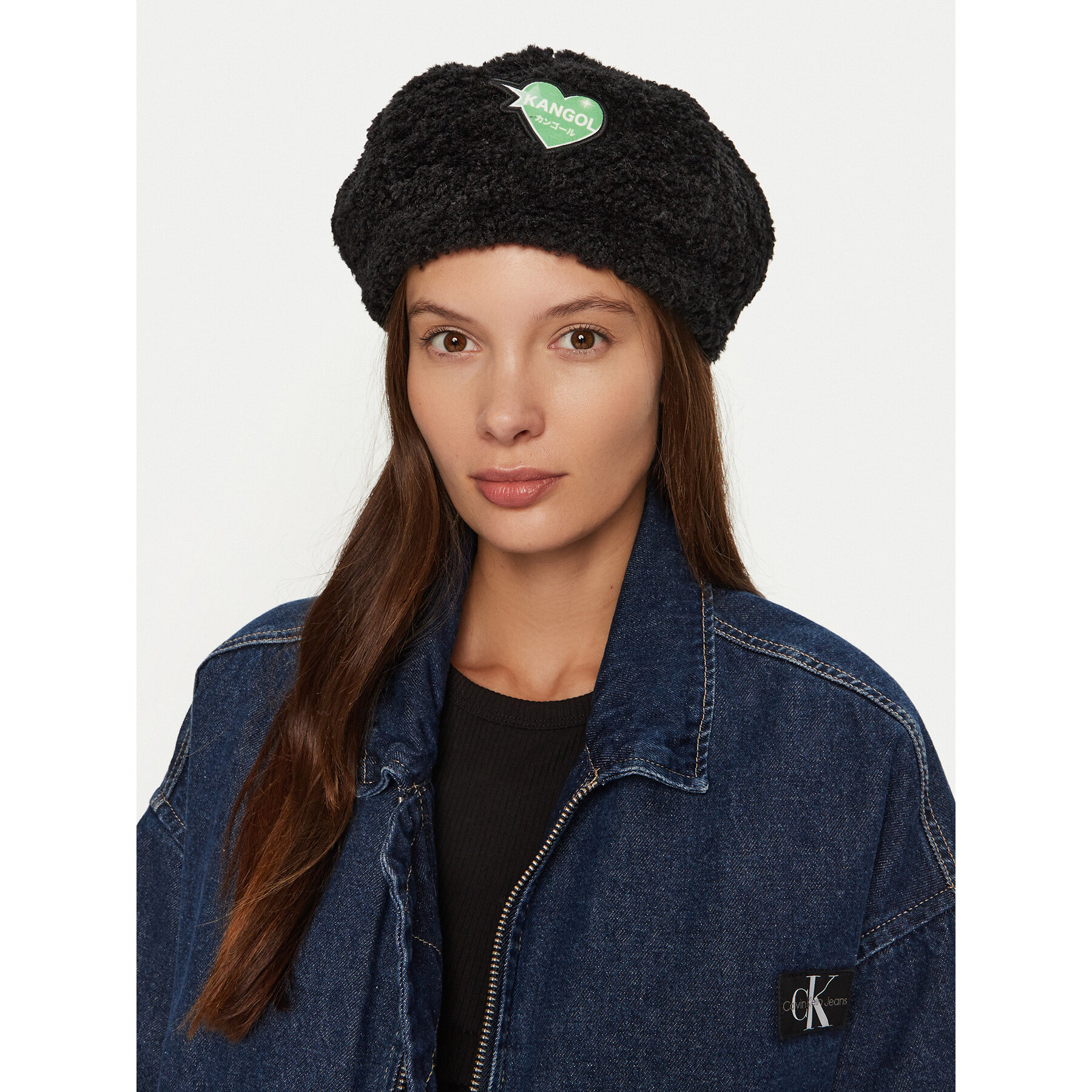 Baskenmütze Kangol Manga Beret K5423 Schwarz von Kangol