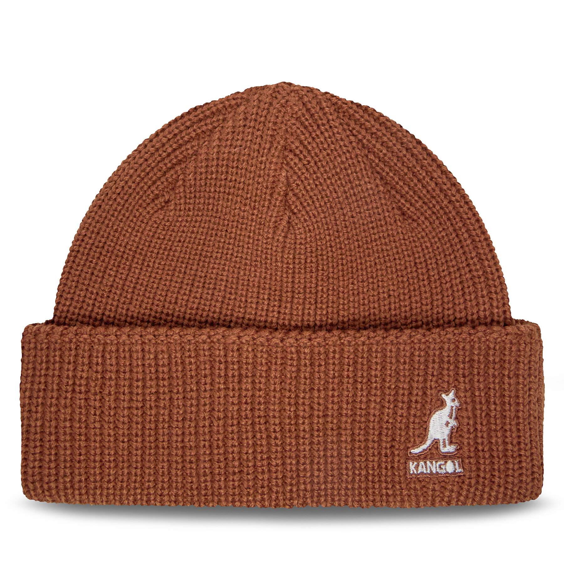 Mütze Kangol Cardinal 2 Way Beanie K3454 Braun von Kangol