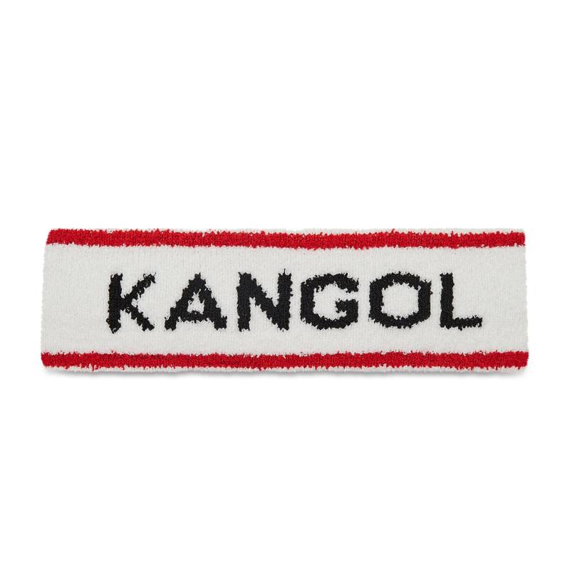 Stirnband Kangol Bermuda Stripe Headband K3302ST Weiß von Kangol