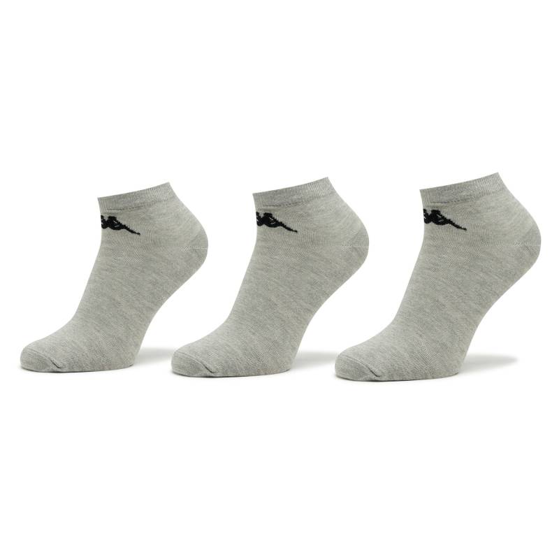 3er-Set hohe Unisex-Socken Kappa 708068 Grau von Kappa