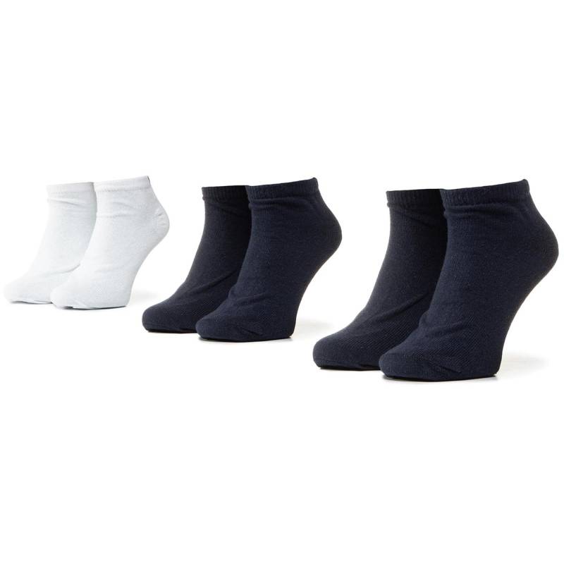 3er-Set niedrige Unisex-Socken Kappa 704275 Dunkelblau von Kappa