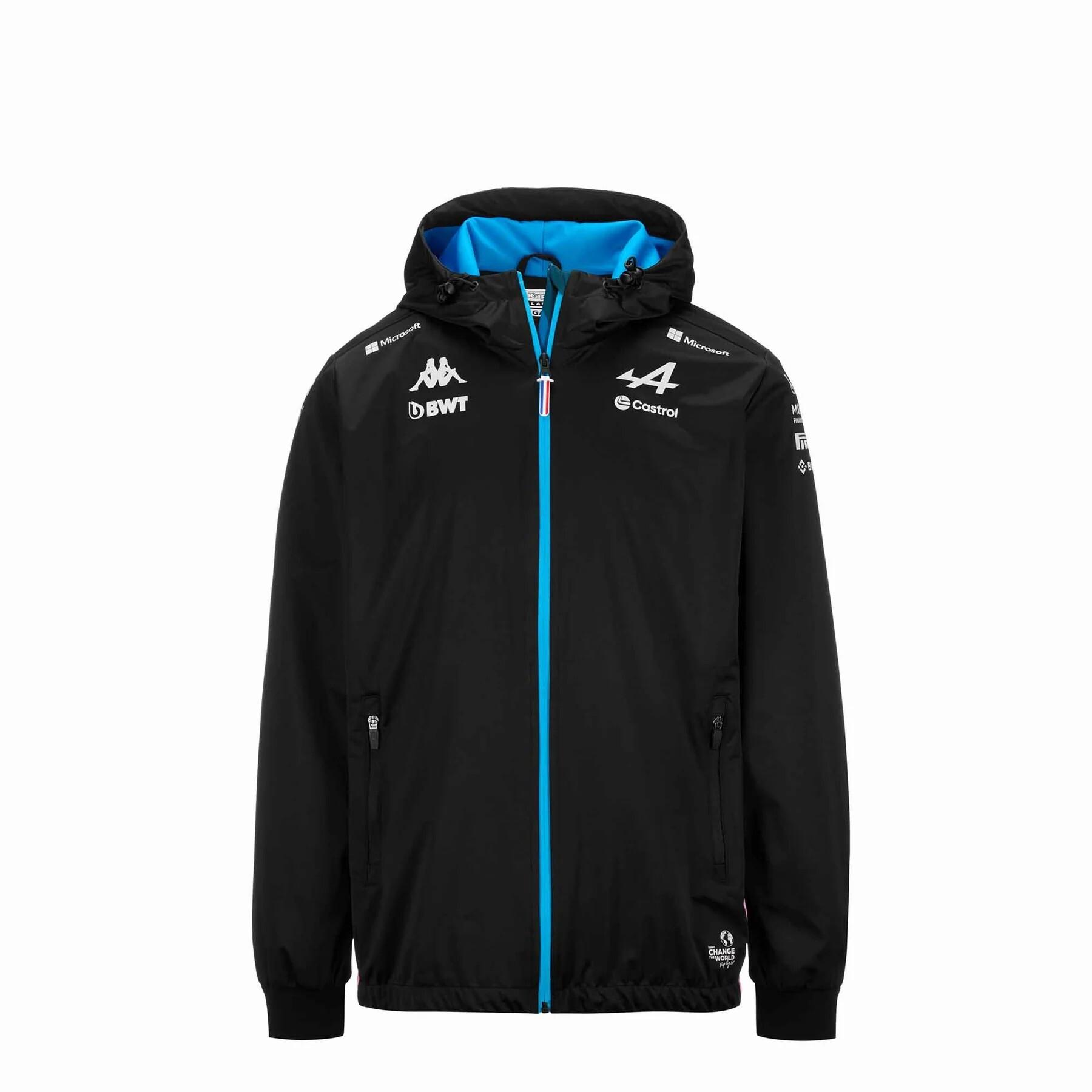 Kinder-trainingsjacke Mit Kapuze Alpine F1 Adrafi 2024 Jungen  10A von Kappa