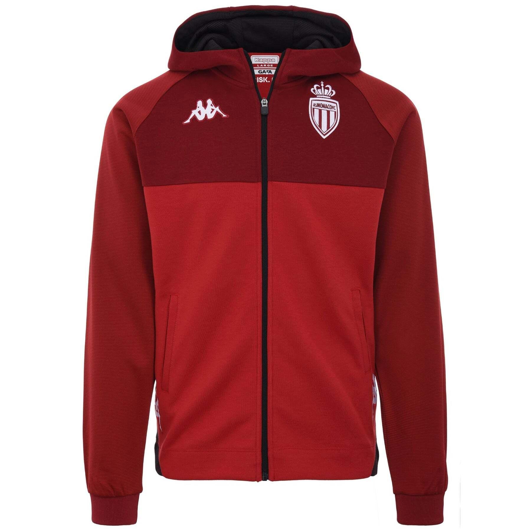 Kinder-trainingsjacke Mit Kapuze As Monaco 2022/23 Jungen  8A von Kappa