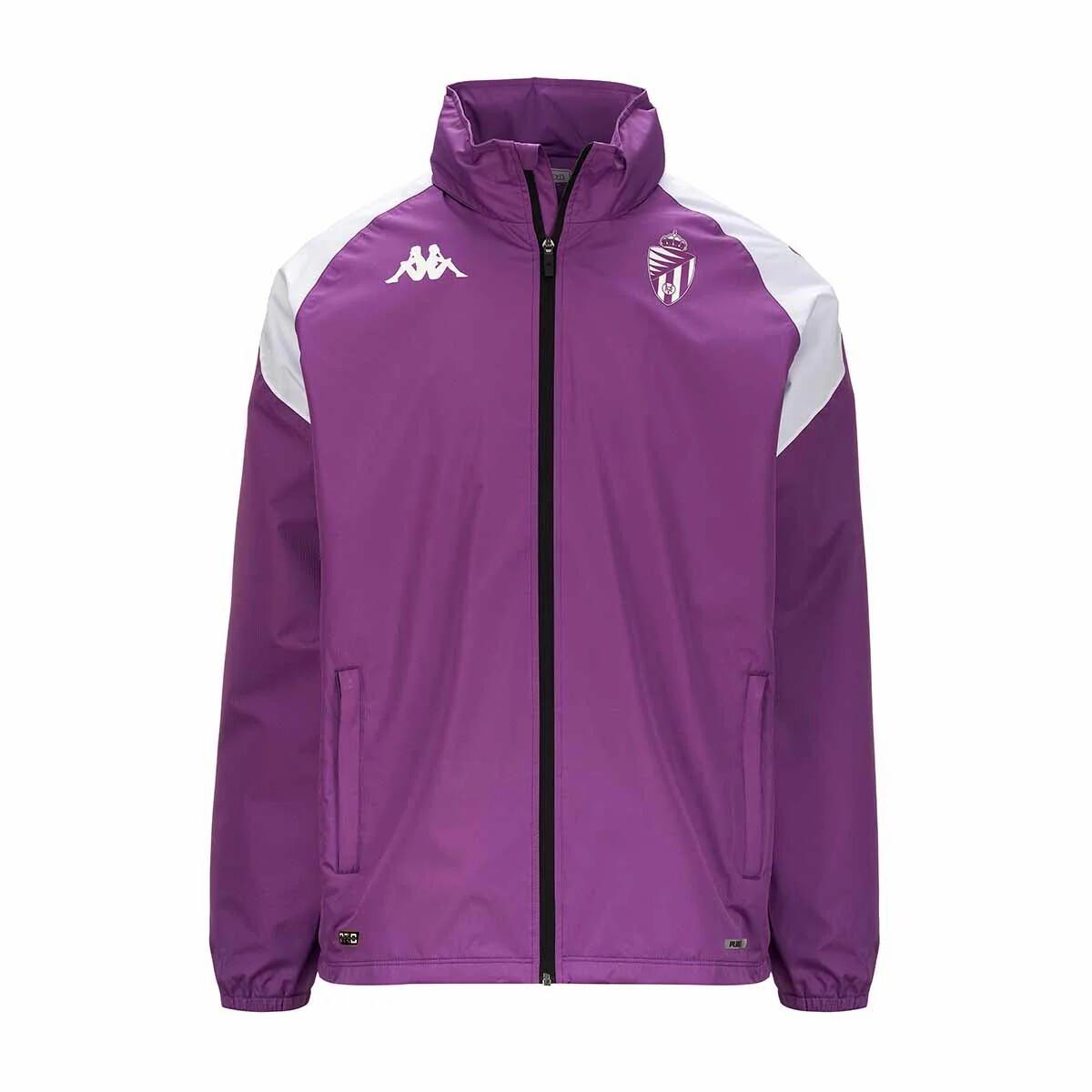 Real Valladolid Adverzip 2023/24 Wasserdichte Trainingsjacke Für Kinder Jungen  12A von Kappa