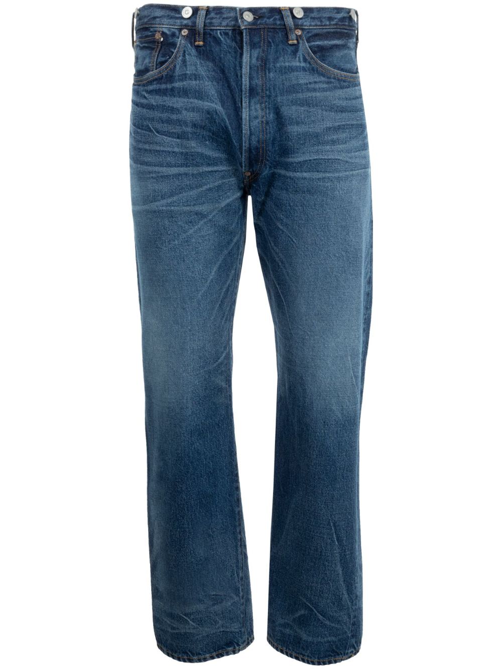 Kaptain Sunshine 1930 straight-leg jeans - Blue von Kaptain Sunshine