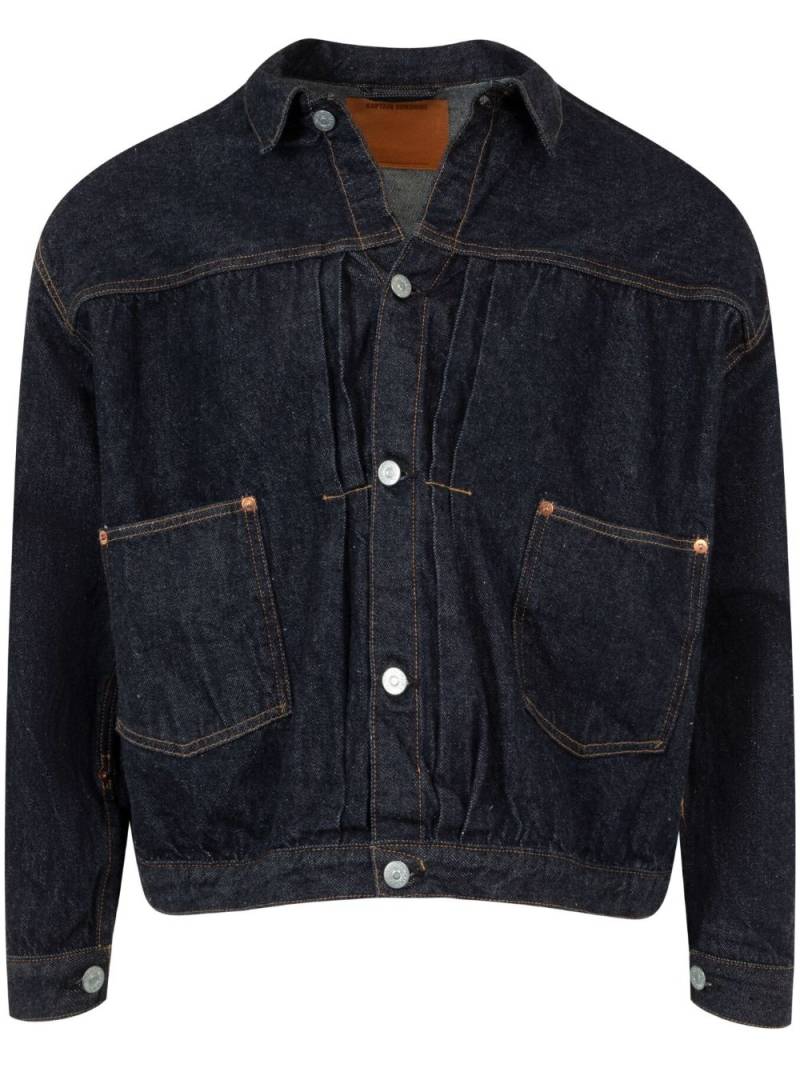 Kaptain Sunshine Trucker 2P denim jacket - Blue von Kaptain Sunshine