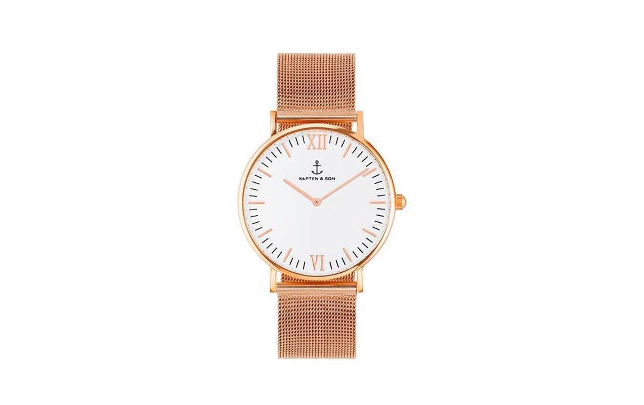 Kapten & Son Quarzuhr »Campina Mesh« Kapten & Son Quarzuhr »Campina Mesh« von Kapten & Son