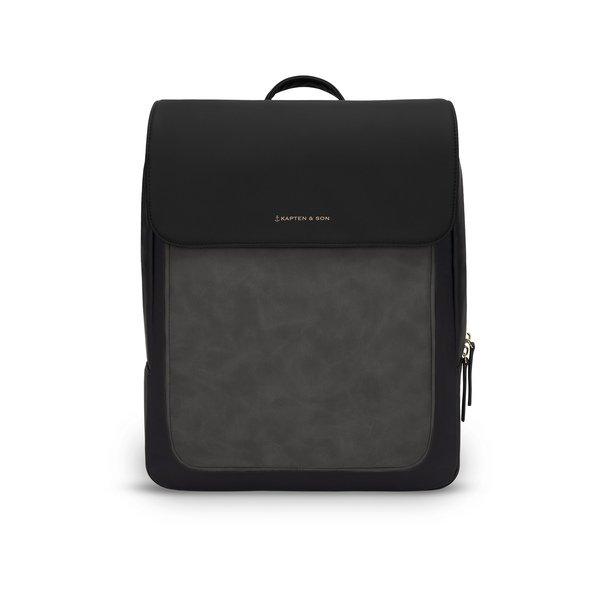 Kapten & Son - Rucksack, für Damen, Black, One Size von Kapten & Son