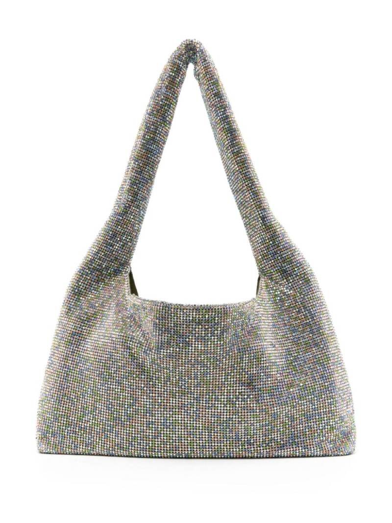 Kara Armpit crystal shoulder bag - Silver von Kara