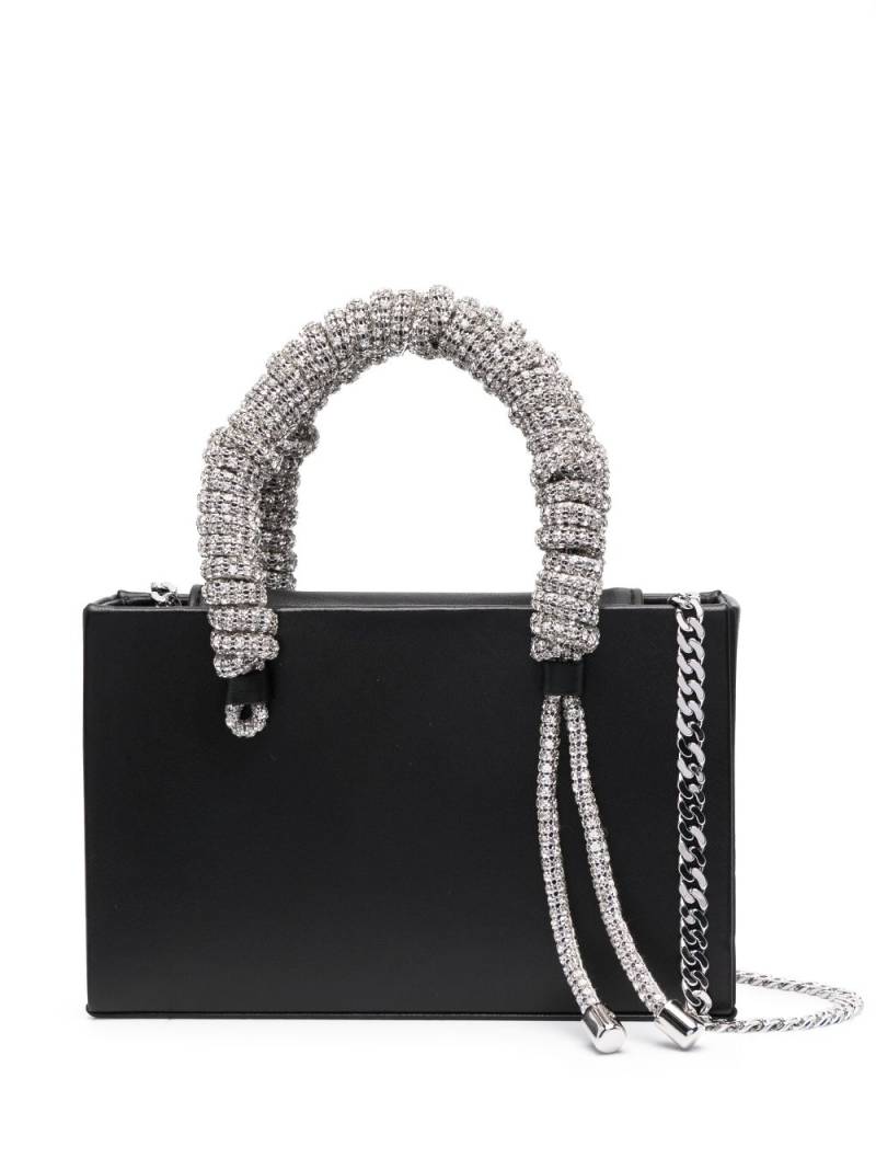 Kara Phone Cord Midi Tote bag - Black von Kara