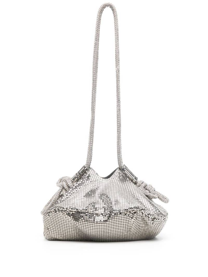 Kara Ufo chainmail shoulder bag - Silver von Kara