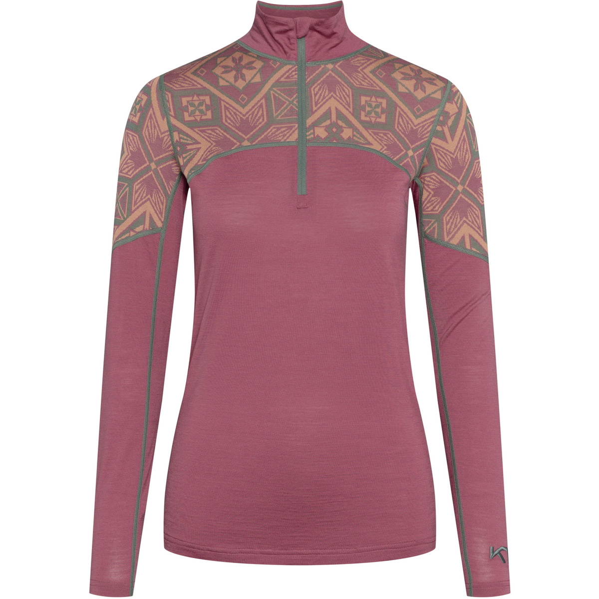 Kari Traa Damen Eloise Half Zip Longsleeve Kari Traa Damen Eloise Half Zip Longsleeve von Kari Traa