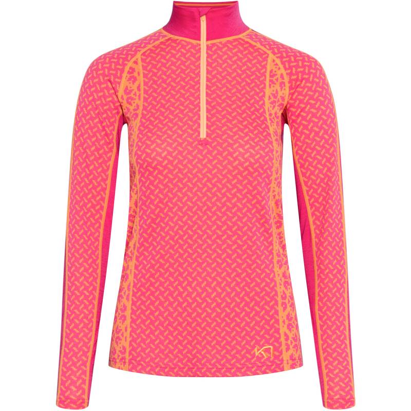 Kari Traa Damen Lekker Half Zip Longsleeve von Kari Traa