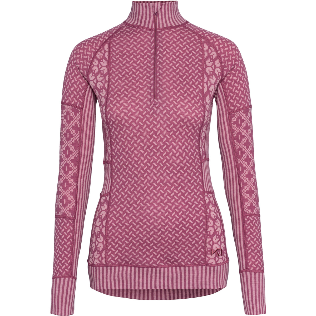 Kari Traa Damen Smekker Half Zip Longsleeve Kari Traa Damen Smekker Half Zip Longsleeve von Kari Traa