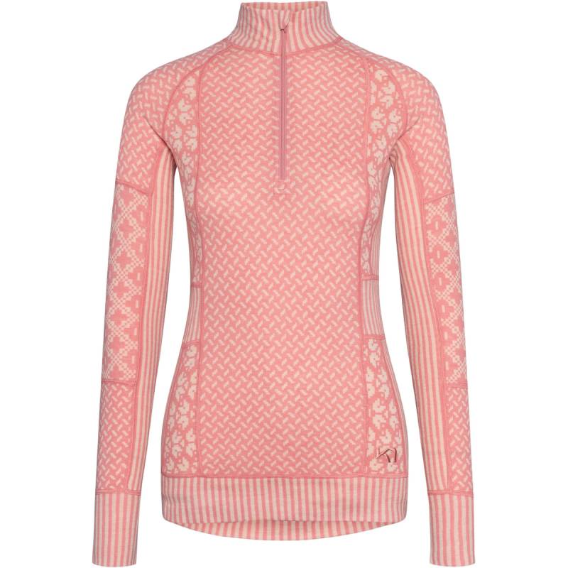 Kari Traa Damen Smekker Half Zip Longsleeve von Kari Traa