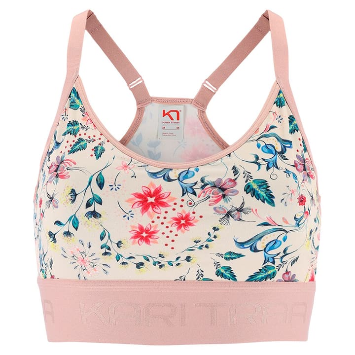 Kari Traa Froya Printed Sport-BH hellrosa von Kari Traa