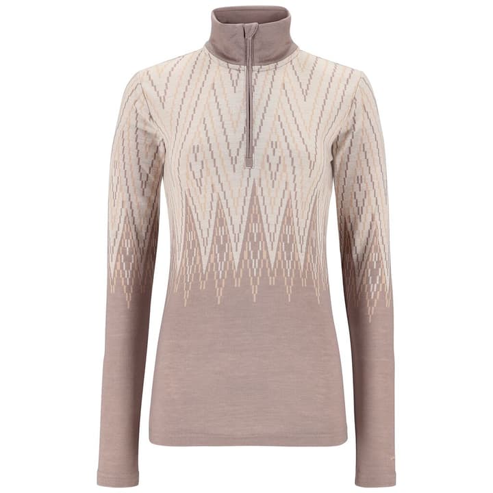 Kari Traa Juliane Wool Halfzip Pullover beige von Kari Traa