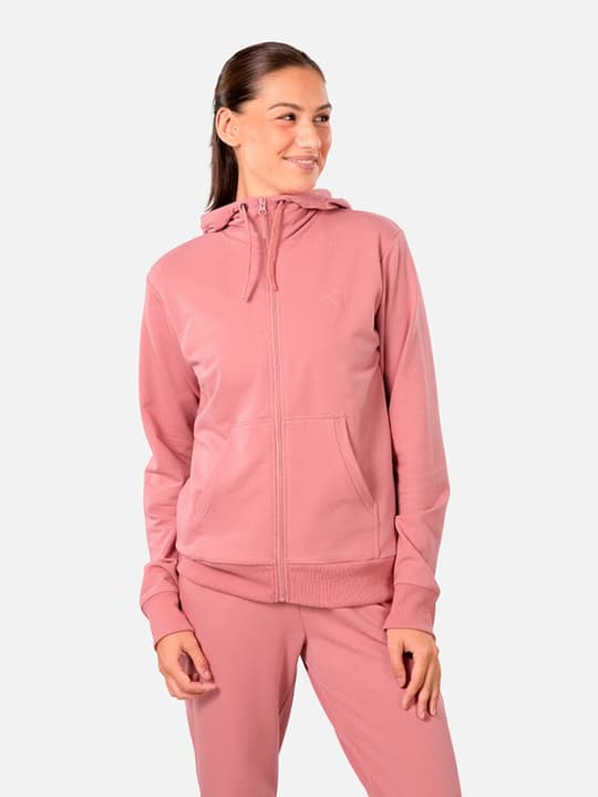 Kari Traa Kari Hoodie Sweatjacke altrosa von Kari Traa