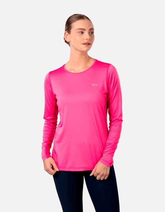 Kari Traa Nora 2.0 Long Sleeve Langarmshirt himbeer von Kari Traa