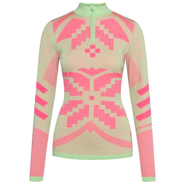 Kari Traa - Women's Faith Half Zip - Merinounterwäsche Gr L rosa von Kari Traa