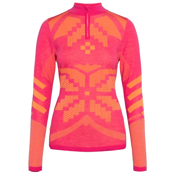 Kari Traa - Women's Faith Half Zip - Merinounterwäsche Gr S rosa von Kari Traa