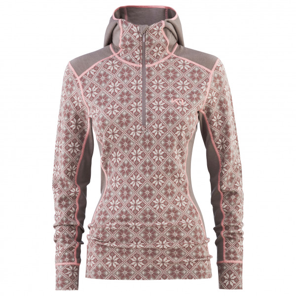 Kari Traa - Women's Rose Hood - Merinounterwäsche Gr L braun von Kari Traa