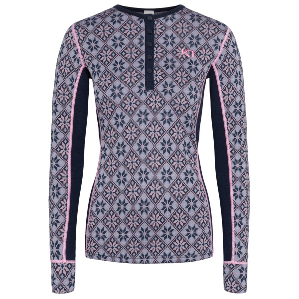 Kari Traa - Women's Rose L/S - Merinounterwäsche Gr L grau von Kari Traa