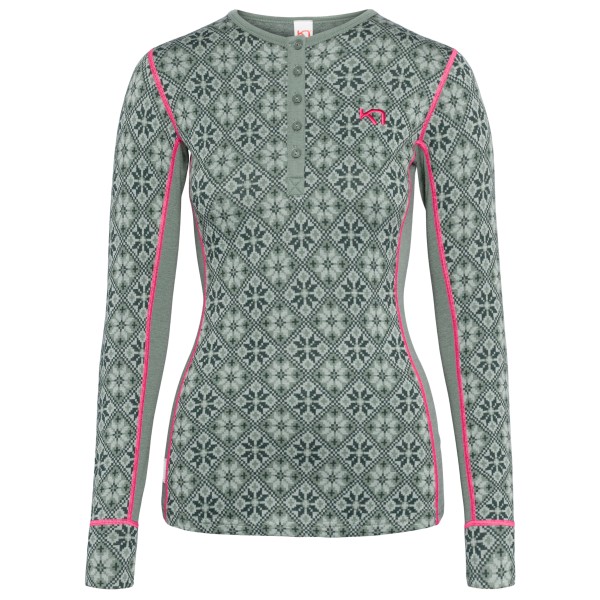 Kari Traa - Women's Rose L/S - Merinounterwäsche Gr L grau von Kari Traa