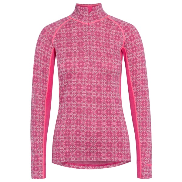 Kari Traa - Women's Rose Light Half Zip - Merinounterwäsche Gr L rosa von Kari Traa