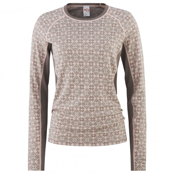 Kari Traa - Women's Rose Light L/S - Merinounterwäsche Gr L;M;S;XL;XS beige;blau;rosa von Kari Traa