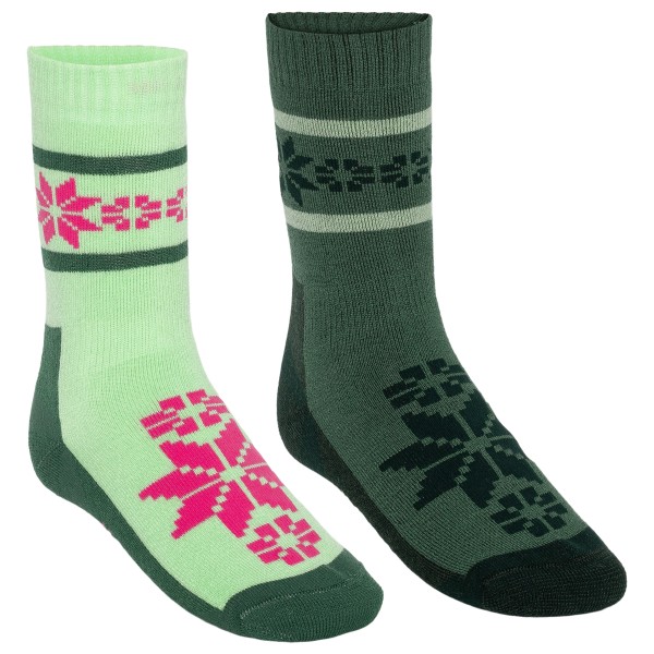 Kari Traa - Women's Rusa Sock 2-Pack - Wintersocken Gr 39-41 grün von Kari Traa