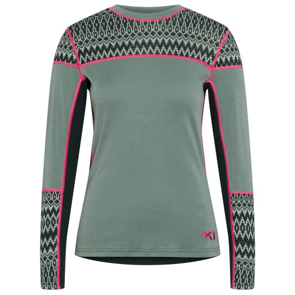 Kari Traa - Women's Sara L/S - Merinounterwäsche Gr L bunt von Kari Traa