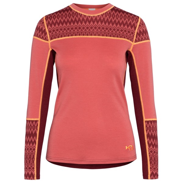 Kari Traa - Women's Sara L/S - Merinounterwäsche Gr L rot von Kari Traa