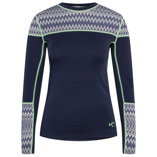 Kari Traa - Women's Sara L/S - Merinounterwäsche Gr XL blau von Kari Traa