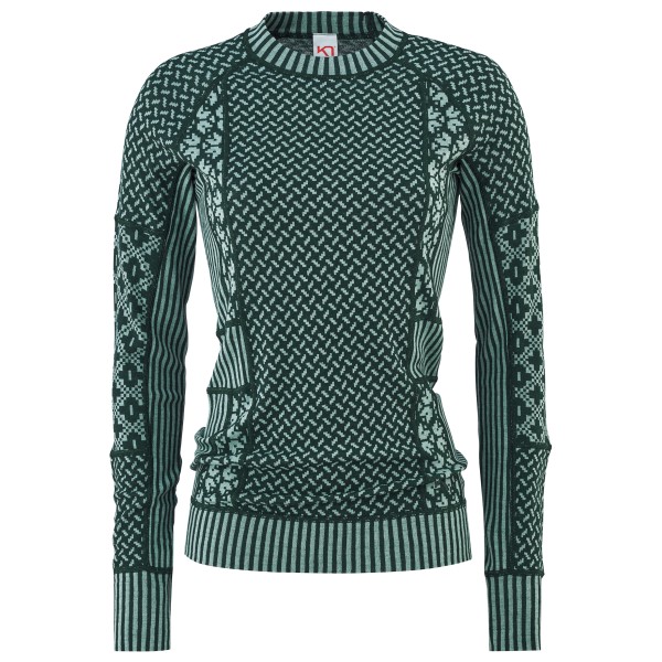 Kari Traa - Women's Smekker L/S - Merinounterwäsche Gr M blau von Kari Traa