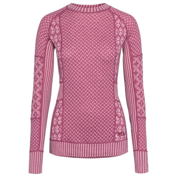 Kari Traa - Women's Smekker L/S - Merinounterwäsche Gr M rosa von Kari Traa