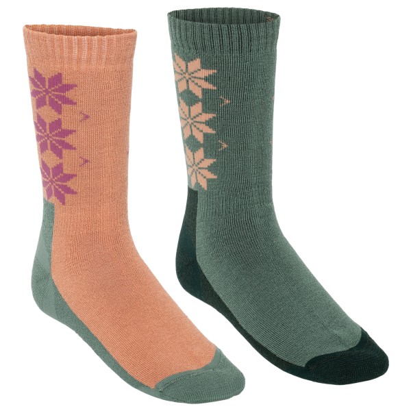 Kari Traa - Women's Wool Sock 2 Pack - Merinosocken Gr 36-38 bunt von Kari Traa