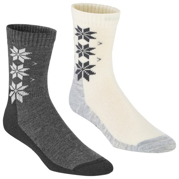 Kari Traa - Women's Wool Sock 2 Pack - Merinosocken Gr 36-38 grau von Kari Traa