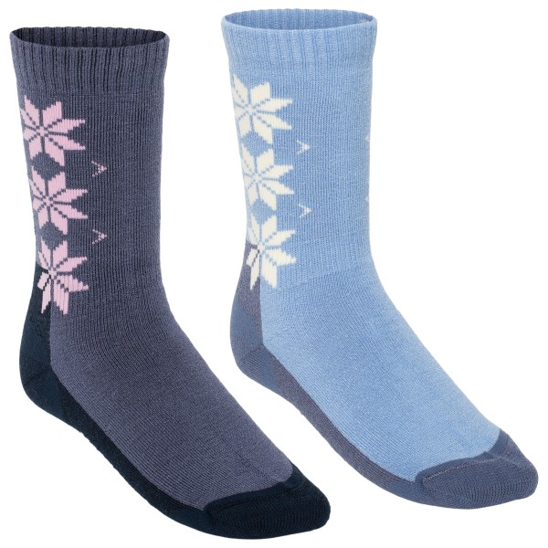 Kari Traa - Women's Wool Sock 2 Pack - Merinosocken Gr 39-41 blau von Kari Traa