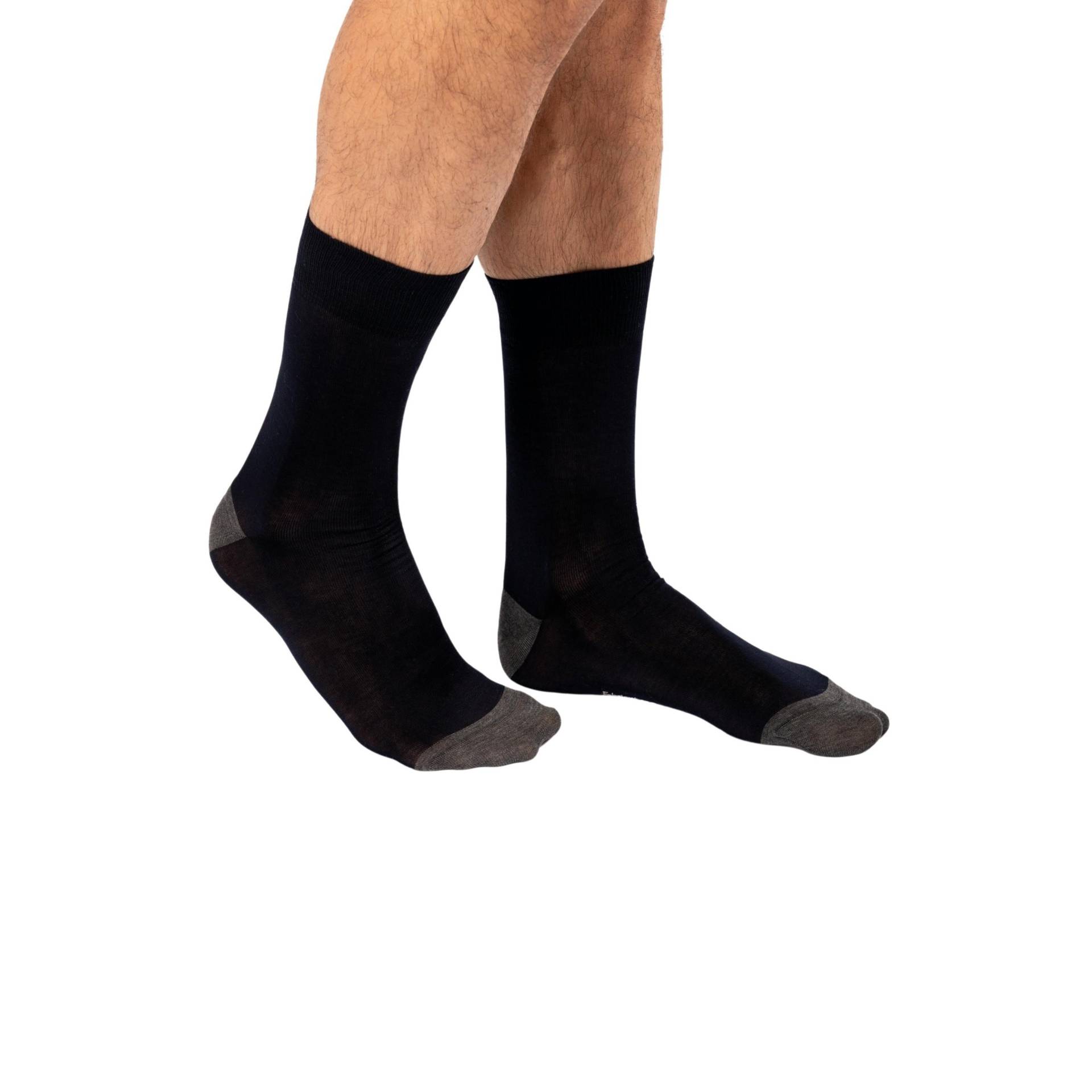 Halbhohe Socken Aus Mercerisierter Baumwolle Origine France Garantiert Herren  35-38 von Kariban