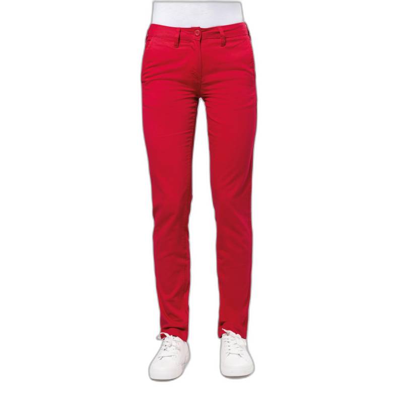 Hose Damen Baumwollköper Chino Unisex  34 von Kariban