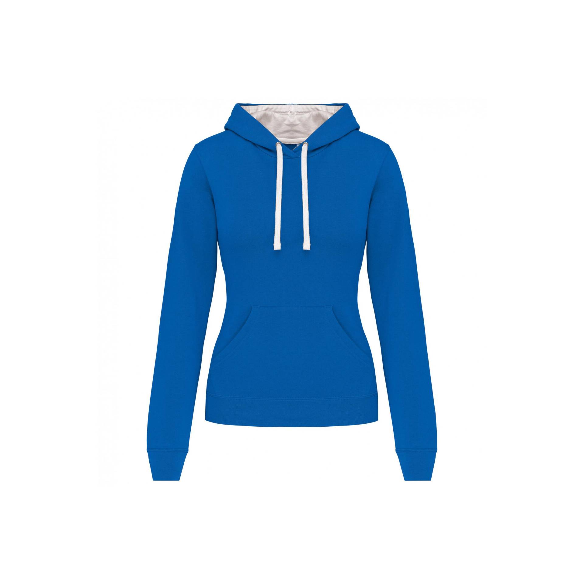 Damen-hoodie Contrastée Damen Königsblau XL von Kariban
