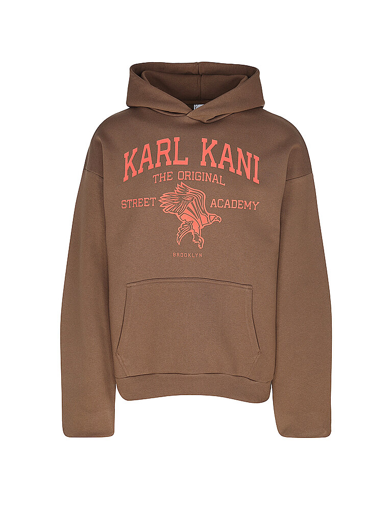 KARL KANI Kapuzensweater - Hoodie  braun | L von Karl Kani