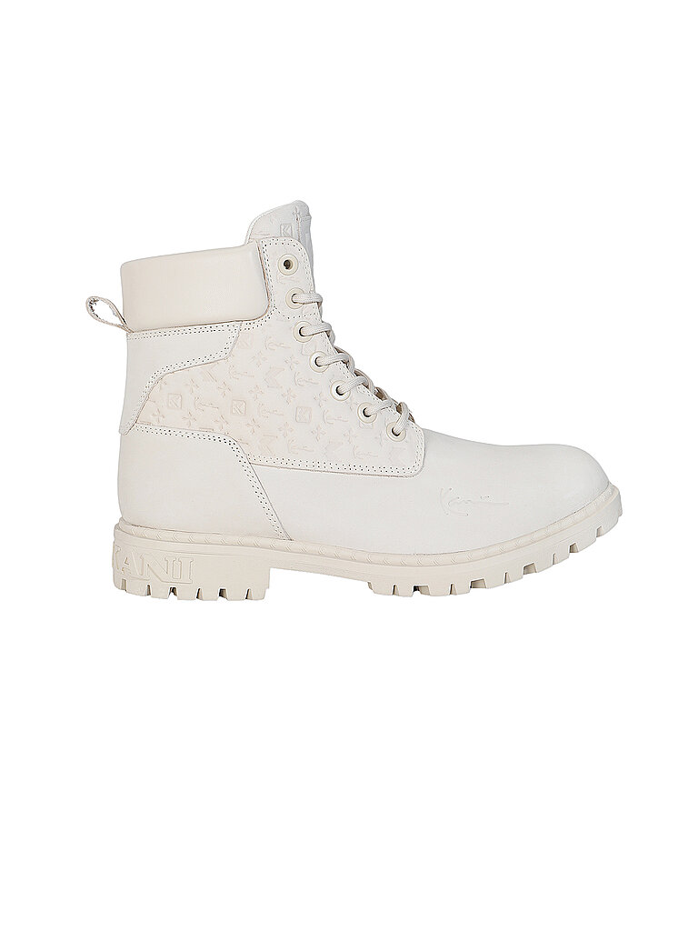 KARL KANI Schnürboots beige | 41 von Karl Kani