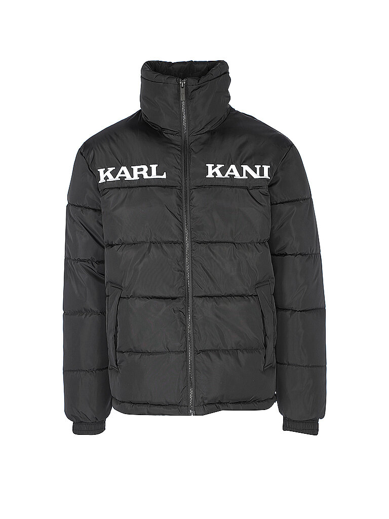 KARL KANI Steppjacke RETRO ESSENTIAL schwarz | L von Karl Kani