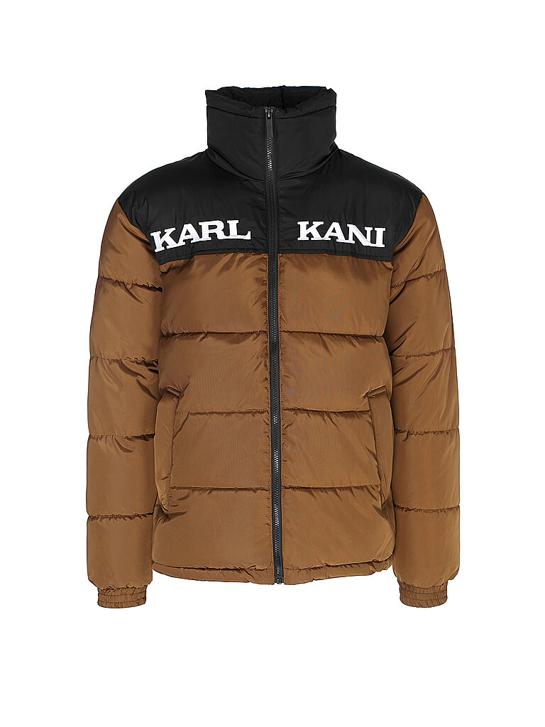 KARL KANI Steppjacke braun | L von Karl Kani