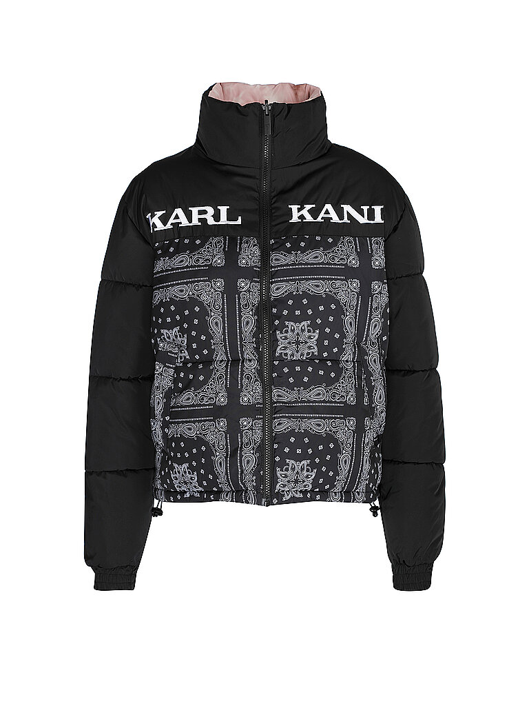 KARL KANI Steppjacke  schwarz | M von Karl Kani