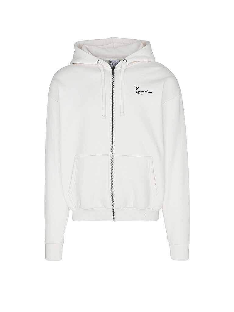 KARL KANI Sweatjacke creme | M von Karl Kani