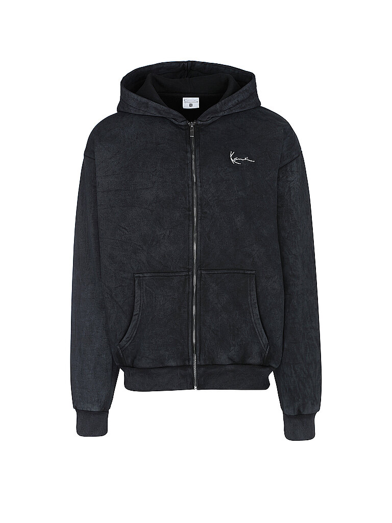 KARL KANI Sweatjacke schwarz | XS von Karl Kani