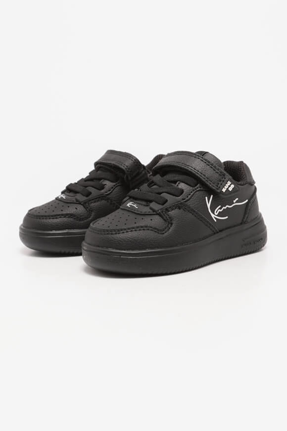 Karl Kani 89 Logo Baby Sneaker | Black + White | Baby  | EU21 von Karl Kani